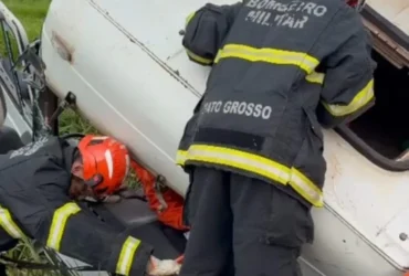 Acidente de trânsito na BR-163 deixa três feridos em Sinop