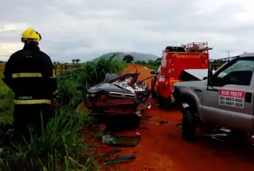 Acidente em Pontes e Lacerda deixa vítima fatal e ferido
