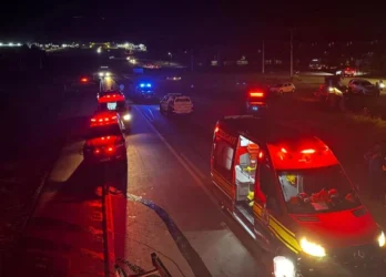 Grave acidente na BR-163 deixa motorista preso às ferragens