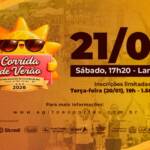 Corrida de Verão reúne atletas neste sábado (21) em prova de 5 km