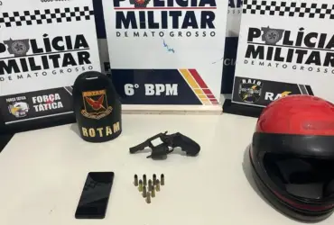 Invasão em Cáceres: PM prende dupla armada