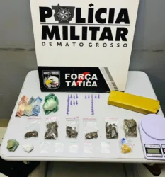 Tráfico de drogas em Nova Mutum leva dois à prisão