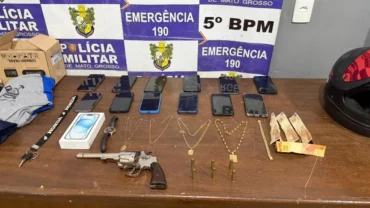 Tentativa de roubo com reféns em Rondonópolis leva a prisões