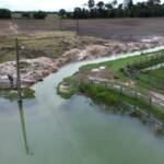 Drone mapeia áreas de impacto em represa sob risco de colapso em Sinop