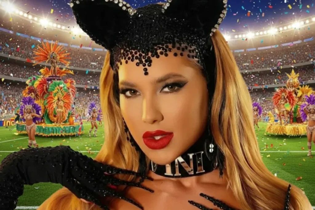 Comentarista da Globo critica ensaio de Virginia com coleira 'Vini Jr'