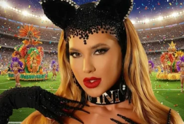 Comentarista da Globo critica ensaio de Virginia com coleira 'Vini Jr'