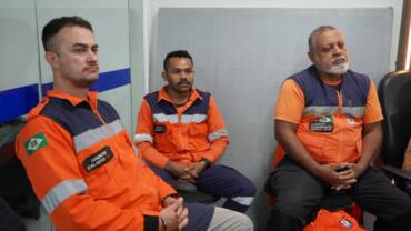 Sorriso em alerta: Equipes de prontidão diante das fortes chuvas