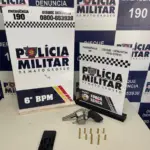 Adolescente é apreendido com arma em Cáceres