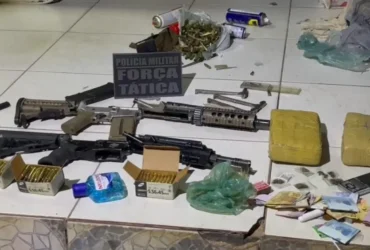 Força Tática apreende armas e drogas em Rondonópolis