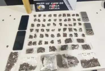 Força Tática prende dupla por tráfico em Várzea Grande