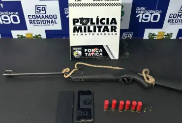 Força Tática prende foragido em Barra do Garças