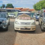 Gefron apreende 65 kg de drogas em Cáceres e prende quatro bolivianos