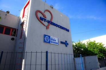 Fachada do MT Hemocentro em Cuiabá