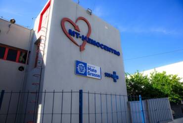Fachada do MT Hemocentro em Cuiabá