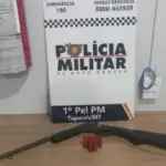 Homem é preso em Tapurah por ameaça e porte ilegal de arma