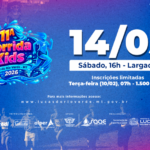Inscrições para a Corrida Kids abrem nesta terça-feira (10)