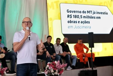 Juscimeira recebe R$ 9,7 mi em obras do Governo de MT