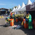 Operação de limpeza em Cuiabá retira 5 toneladas de resíduos por dia no Carnaval 2026