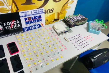 Polícia Militar prende foragido e apreende drogas em Alta Floresta