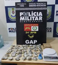 Tráfico de drogas no Pedra 90 leva jovem à prisão