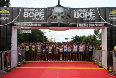 Corrida do Bope reúne atletas em Cuiabá neste fim de semana