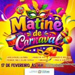 Prefeitura promove Matinê de Carnaval na Concha Acústica e amplia programação com projetos culturais nos bairros