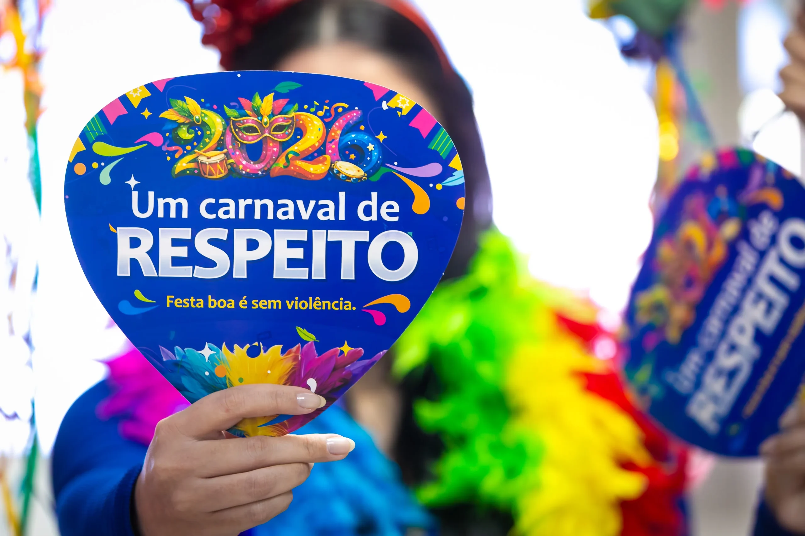 Carnaval de Respeito mobiliza ALMT contra violência