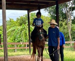 Projeto Amor Equoterapia atende 56 pacientes da rede municipal em Cuiabá