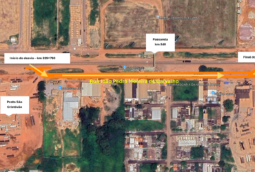 Recuperação da passarela de Sinop começa nesta quarta-feira (11/02)