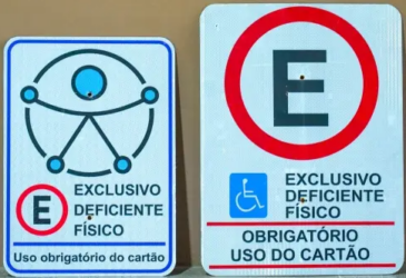 Ação educativa reforça inclusão, respeito às vagas especiais e orienta sobre prazo de adaptação à nova sinalização