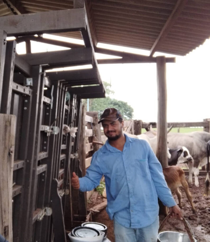 Senar MT promove inclusão e fortalece a produção de leite de jovem produtor em Torixoréu