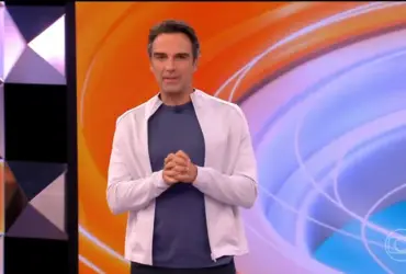 Tadeu Schmidt, apresentador do BBB 26