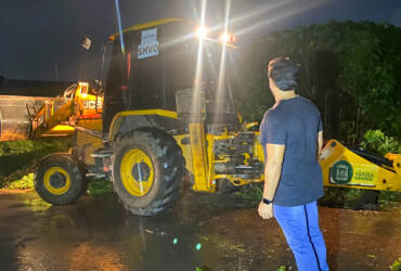 Varzea Grande intensifica forca tarefa e monitora bairros apos fortes chuvas -CenárioMT