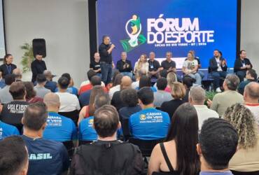 Fórum do Esporte reúne especialistas e debate formação esportiva em Lucas do Rio Verde