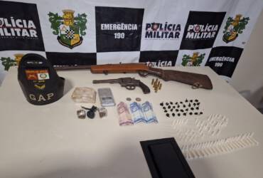 Fuzil de uso restrito é apreendido durante operação contra tráfico em MT