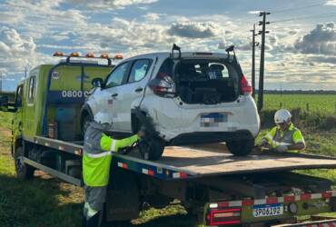 Acidente no km 683 mobilizou equipes da Nova Rota do Oeste; apesar da dinâmica complexa, quatro condutores saíram ilesos