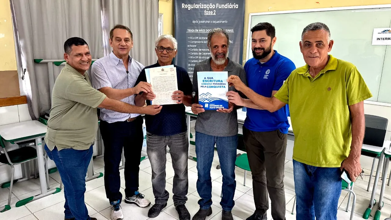 Regularização garante títulos a moradores do Pedra 90