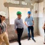 Wilson Santos acompanha reforma da UBS no Capão Grande
