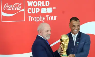 Lula defende futebol feminino durante Tour da Taça da Copa de 2026