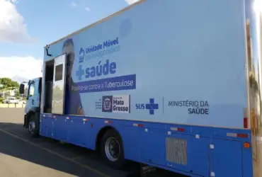 Unidade móvel atende 4,6 mil presos contra tuberculose em MT