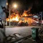 Borracharia é incendiada após execução em Vila Bela