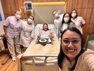 Servidora de MT doa medula e salva paciente em 2025