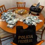 Cena de Cinema: Mala com R$ 429 mil é arremessada do 30º andar durante operação da PF em SC