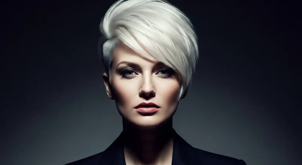 Pixie Assimétrico com Volume: Ousadia e Personalidade