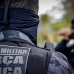 Troca de tiros termina com criminoso ferido e pistola apreendida na BR-163