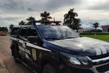 Viatura da Polícia Civil