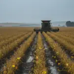Chuvas persistem e desafiam ritmo da colheita de soja em Mato Grosso