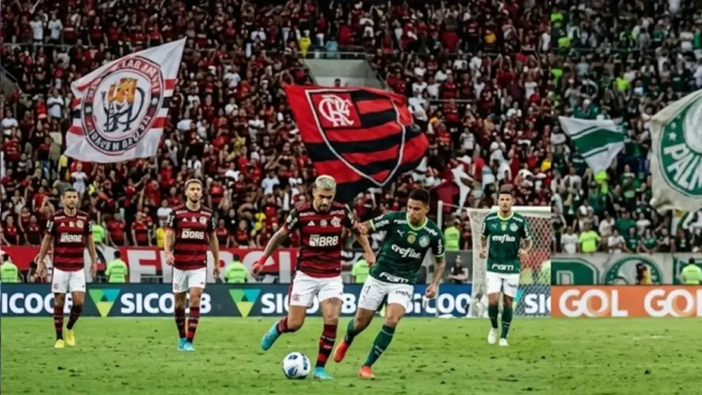 Flamengo e Palmeiras em duelo