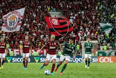 Flamengo e Palmeiras em duelo
