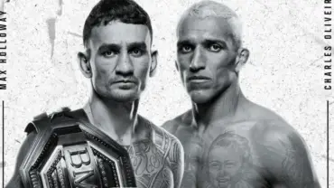 Max Holloway e Charles do Bronxs disputarão neste sábado (7) o cinturão BMF do UFC